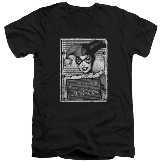 Batman Harley Inmate - Men's V-Neck T-Shirt
