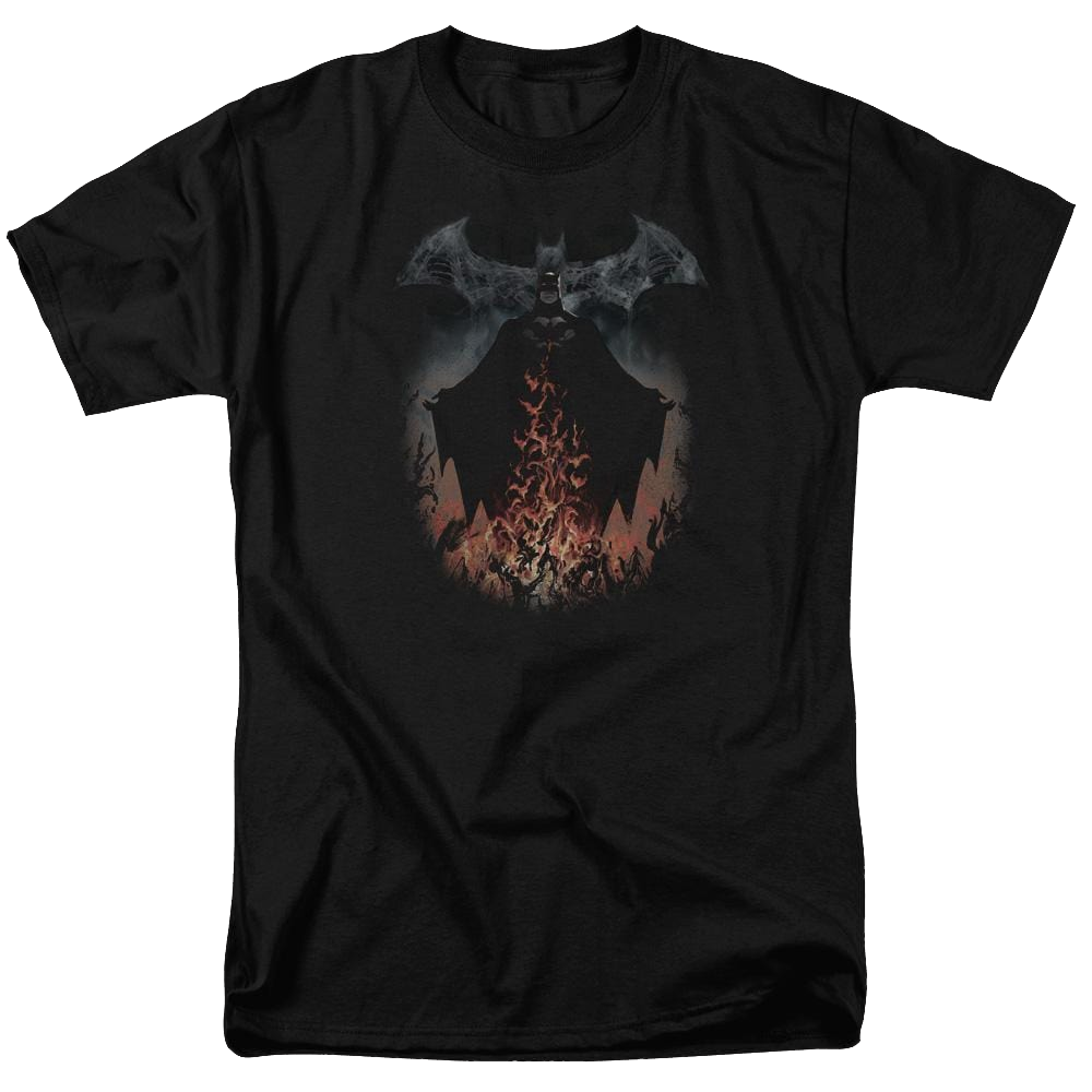 Batman Smoke & Fire - Men's Regular Fit T-Shirt