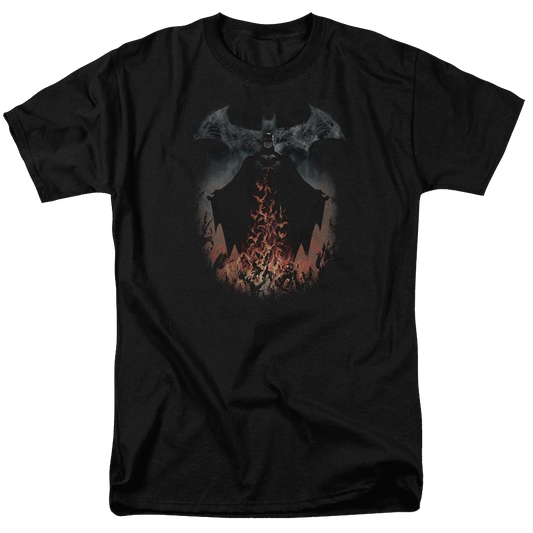 Batman Smoke & Fire - Men's Regular Fit T-Shirt
