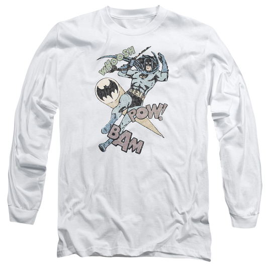 Batman Halftone Swing - Men's Long Sleeve T-Shirt
