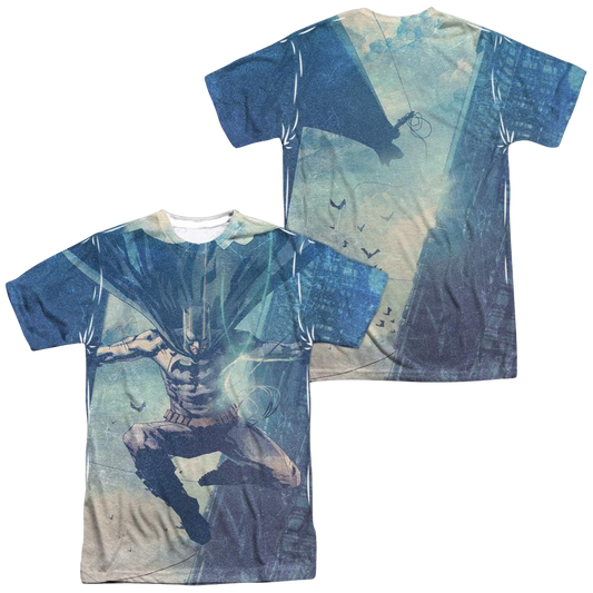 Batman Skyscrapers Men's All Over Print T-Shirt