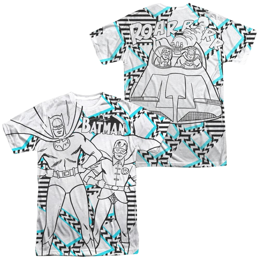 Batman Gaudy Bat Men's All Over Print T-Shirt