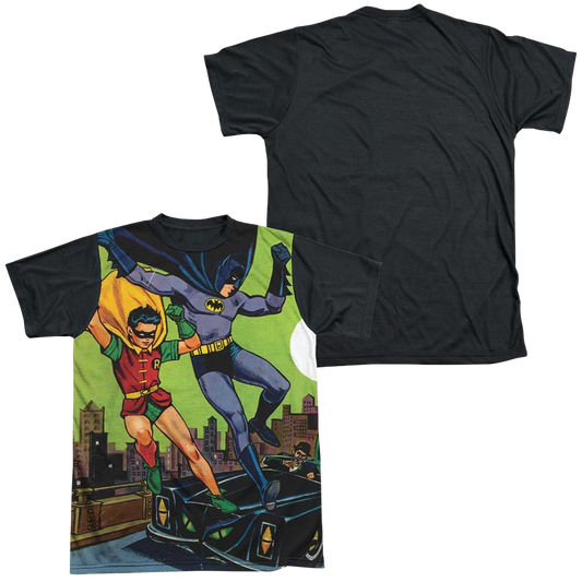 Batman Getaway - Men's Black Back T-Shirt