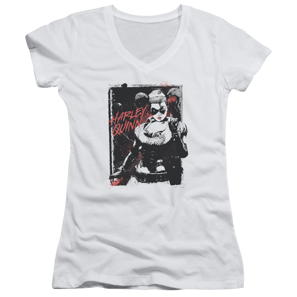 Batman House Call - Juniors V-Neck T-Shirt