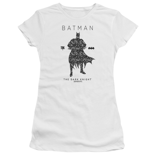 Batman Paislety Silhouette - Juniors T-Shirt