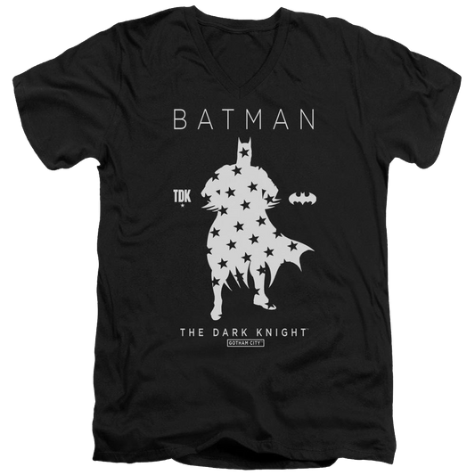 Batman Star Silhouette - Men's V-Neck T-Shirt