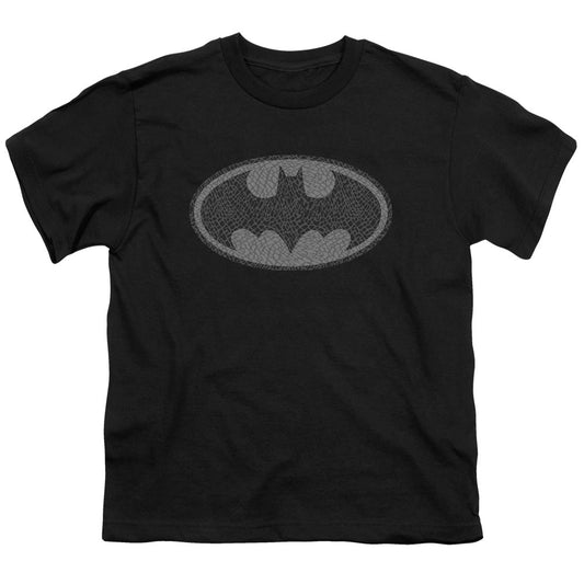 Batman Elephant Signal Kids Youth T Shirt Black