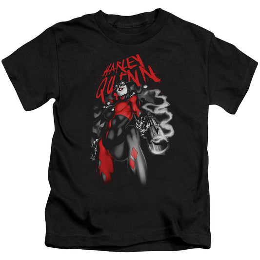 Batman Down The Barrel Juvenile Kids Youth T Shirt Black