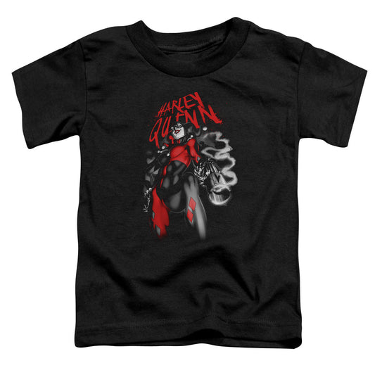 Batman Down The Barrel Toddler Kids Youth T Shirt Black