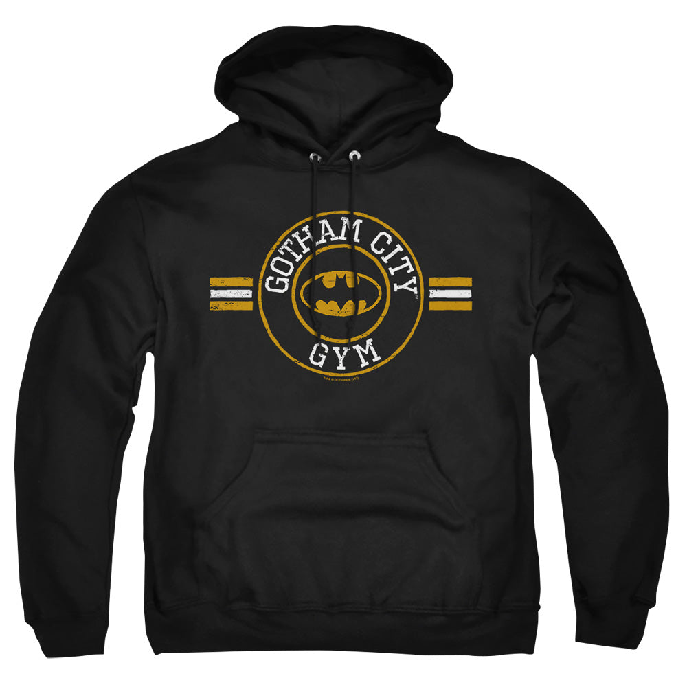 Batman Gotham City Gym Mens Hoodie Black