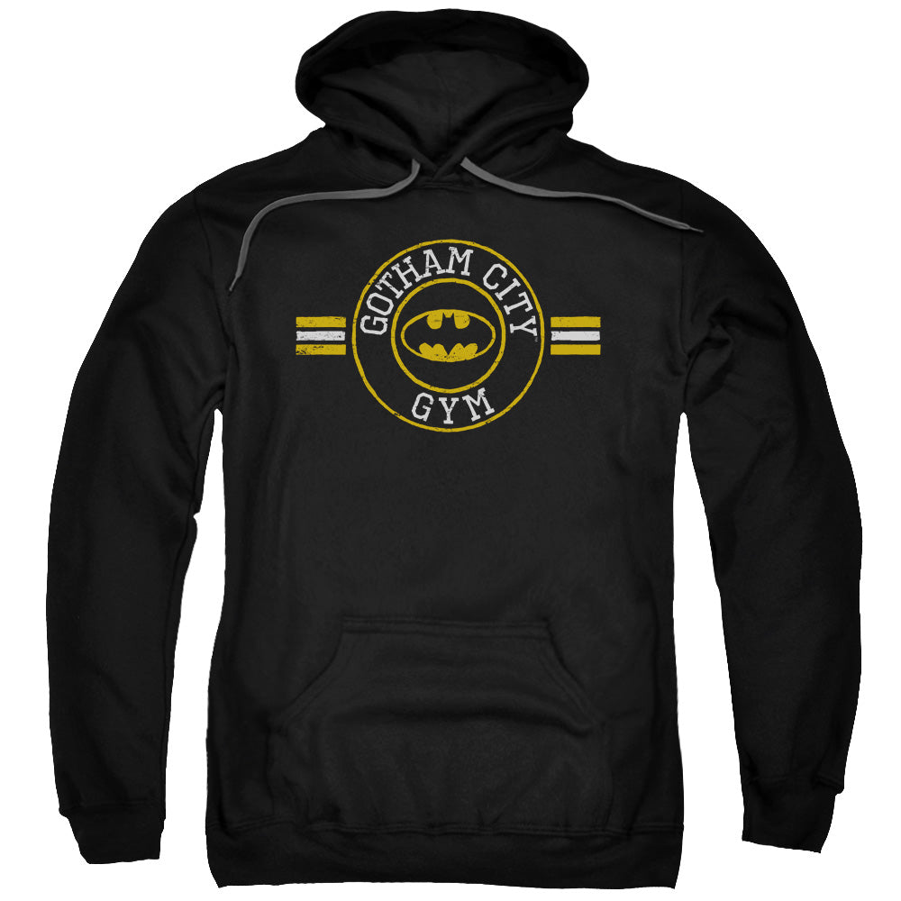 Batman Gotham City Gym Mens Hoodie Black
