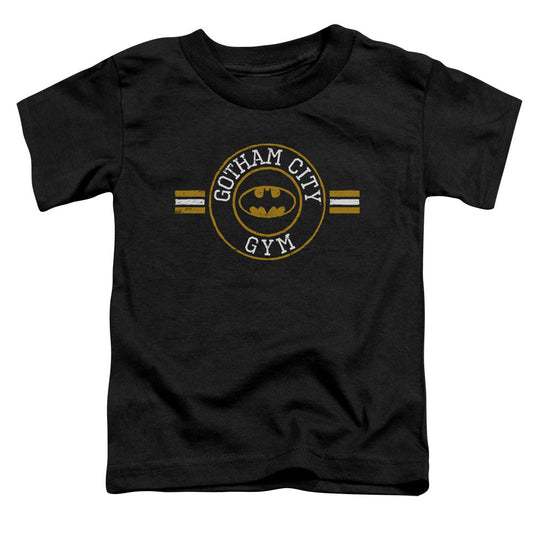 Batman Gotham City Gym Toddler Kids Youth T Shirt Black