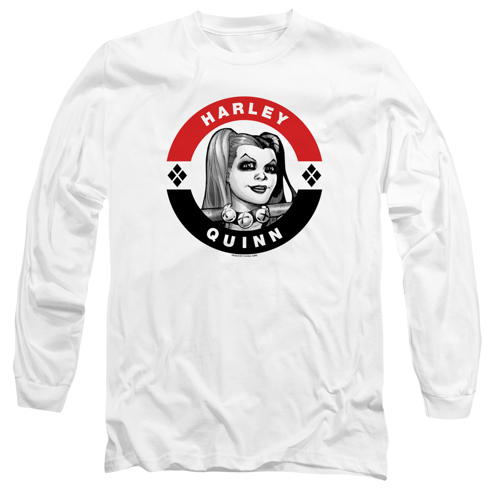 Batman Harley President Circle - Men's Long Sleeve T-Shirt