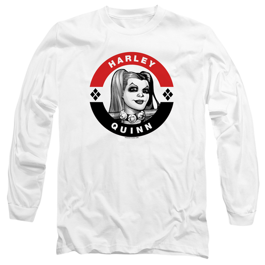Batman Harley President Circle - Men's Long Sleeve T-Shirt