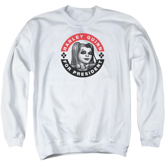 Batman Harley President Circle - Men's Crewneck Sweatshirt
