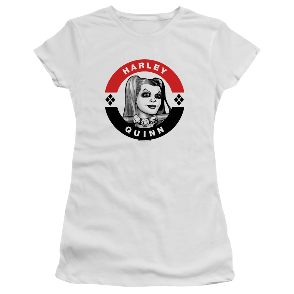 Batman Harley President Circle - Juniors T-Shirt