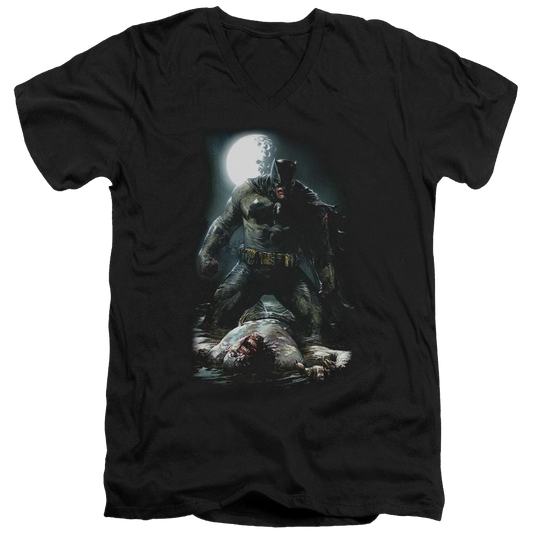 Batman Mudhole - Men's V-Neck T-Shirt