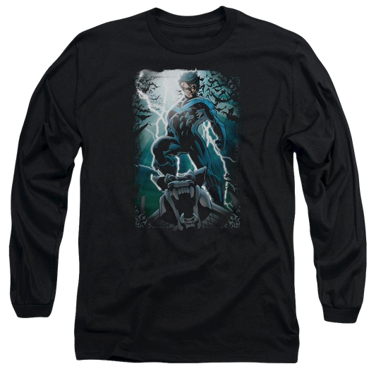 Batman Night Light - Men's Long Sleeve T-Shirt
