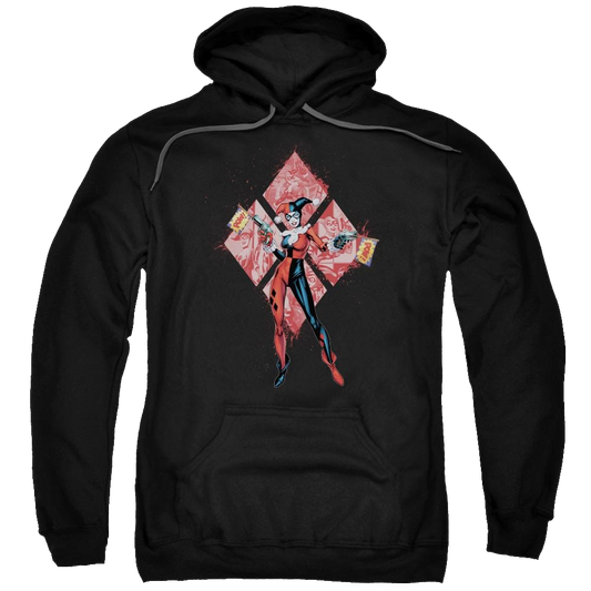 Batman Harley Quinn (diamonds) - Pullover Hoodie