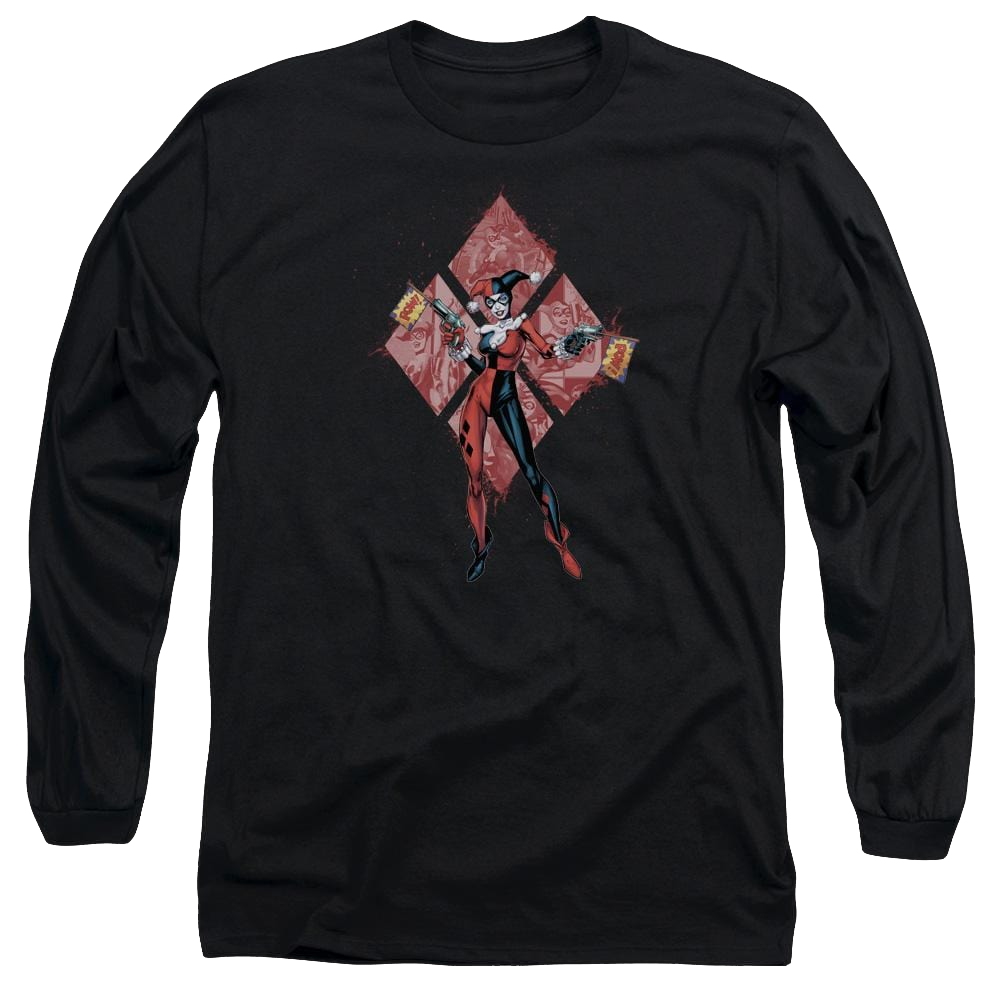 Batman Harley Quinn (diamonds) - Men's Long Sleeve T-Shirt