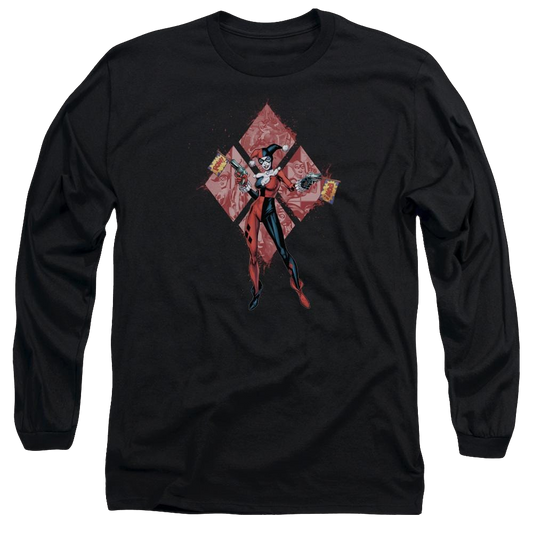 Batman Harley Quinn (diamonds) - Men's Long Sleeve T-Shirt