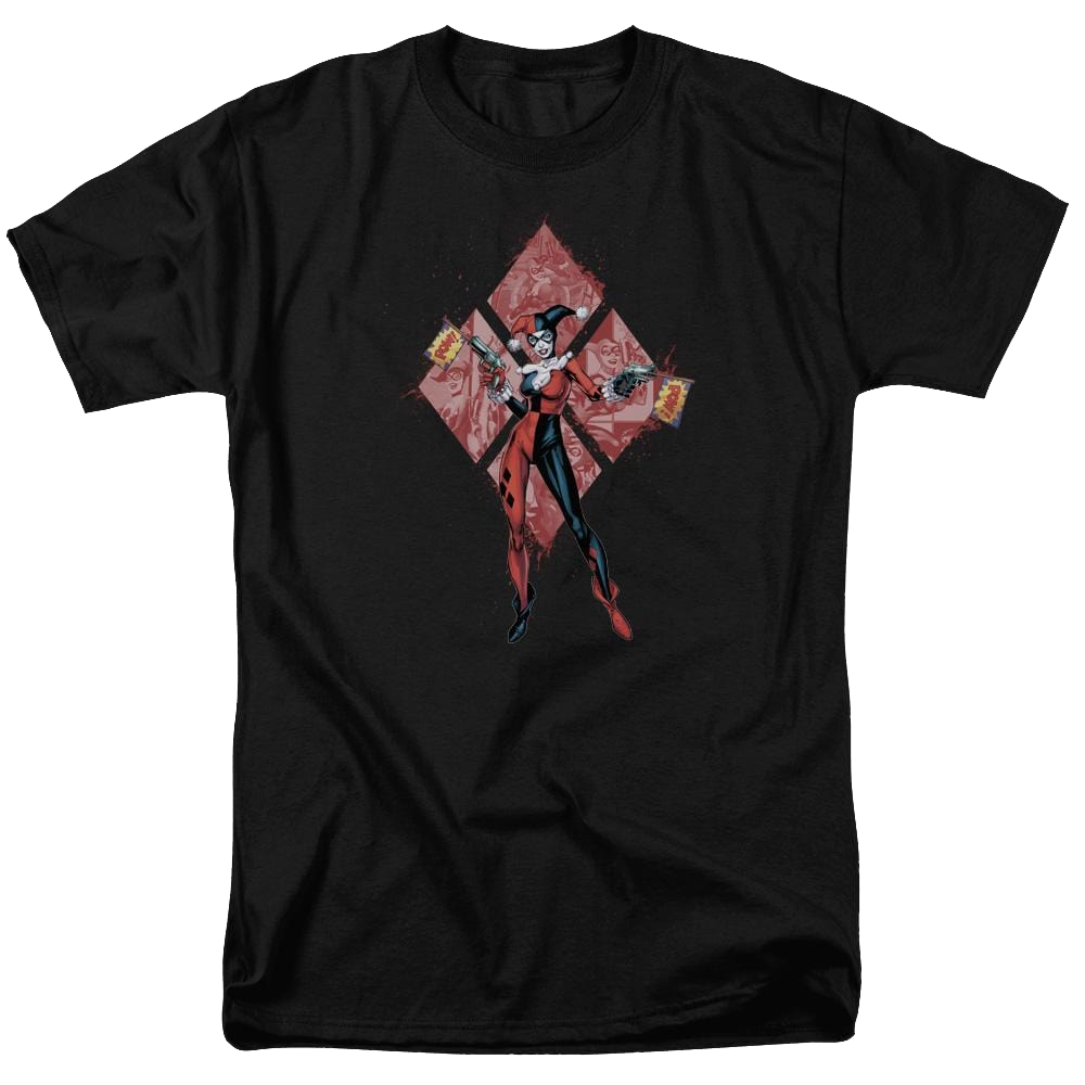 Batman Harley Quinn (diamonds) - Men's Regular Fit T-Shirt