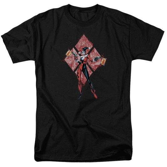 Batman Harley Quinn (diamonds) - Men's Regular Fit T-Shirt