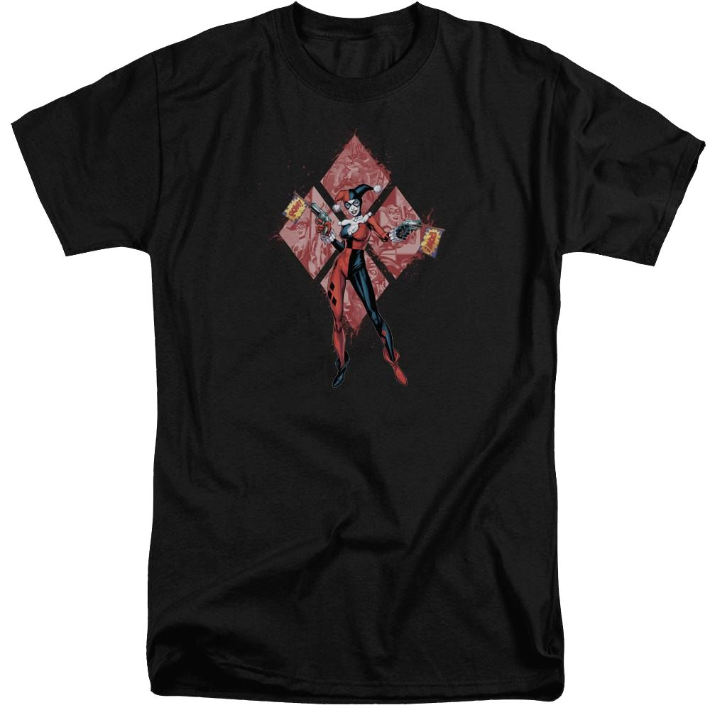 Batman Harley Quinn (diamonds) - Men's Tall Fit T-Shirt