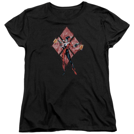 Batman Harley Quinn (diamonds) - Women's T-Shirt