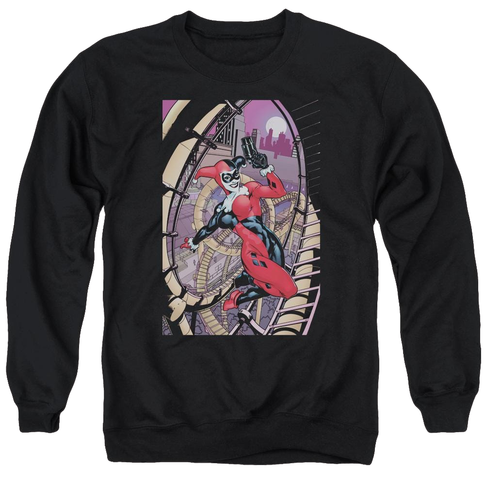 Batman Harley First - Men's Crewneck Sweatshirt