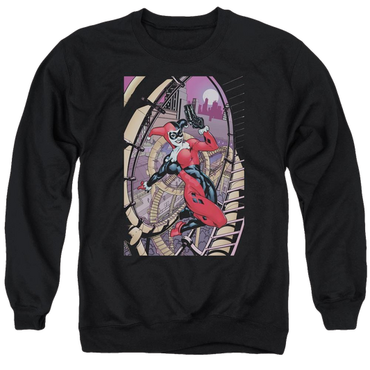 Batman Harley First - Men's Crewneck Sweatshirt