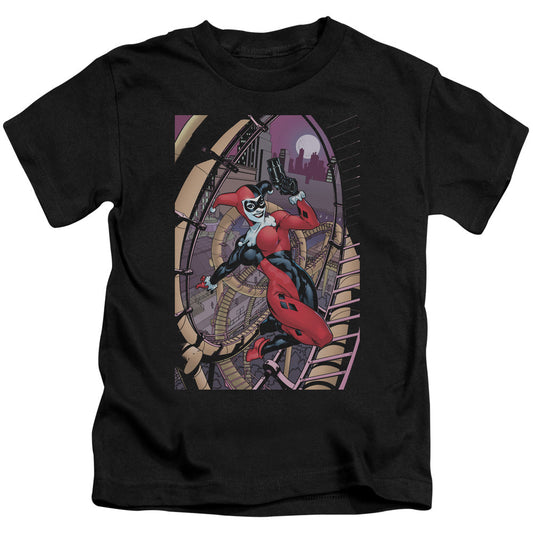 Batman Harley First Juvenile Kids Youth T Shirt Black