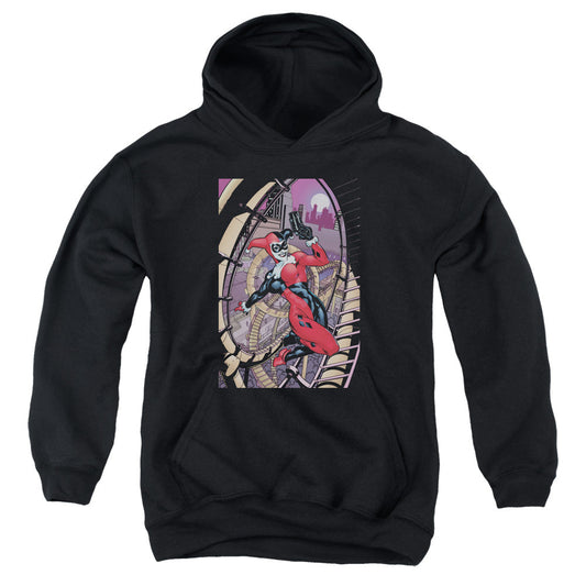 Batman Harley First Kids Youth Hoodie Black