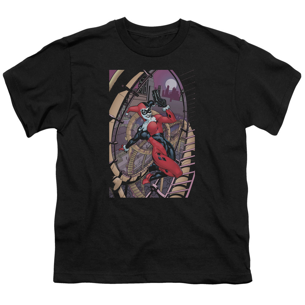 Batman Harley First Kids Youth T Shirt Black