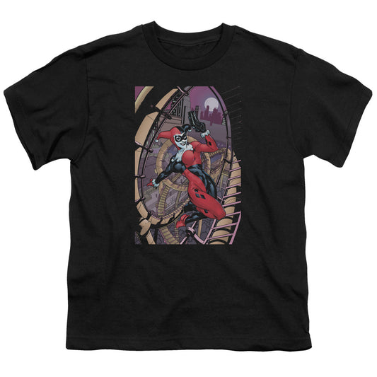 Batman Harley First Kids Youth T Shirt Black