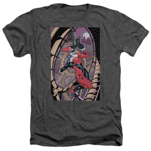 Batman Harley First - Men's Heather T-Shirt Style001