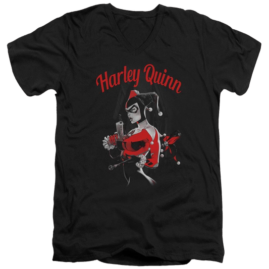 Batman Spring Gun - Men's V-Neck T-Shirt
