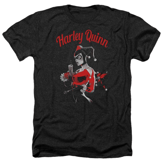 Batman Spring Gun - Men's Heather T-Shirt