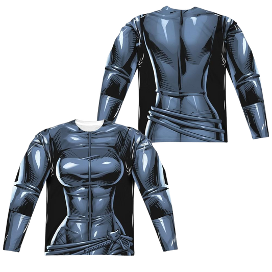 Batman Catwoman Uniform - Men's All-Over Print Long Sleeve T-Shirt