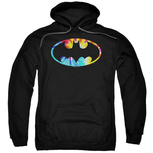 Batman Tie Dye Batman Logo - Pullover Hoodie