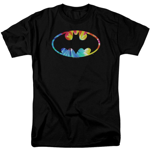 Batman Tie Dye Batman Logo - Men's Regular Fit T-Shirt