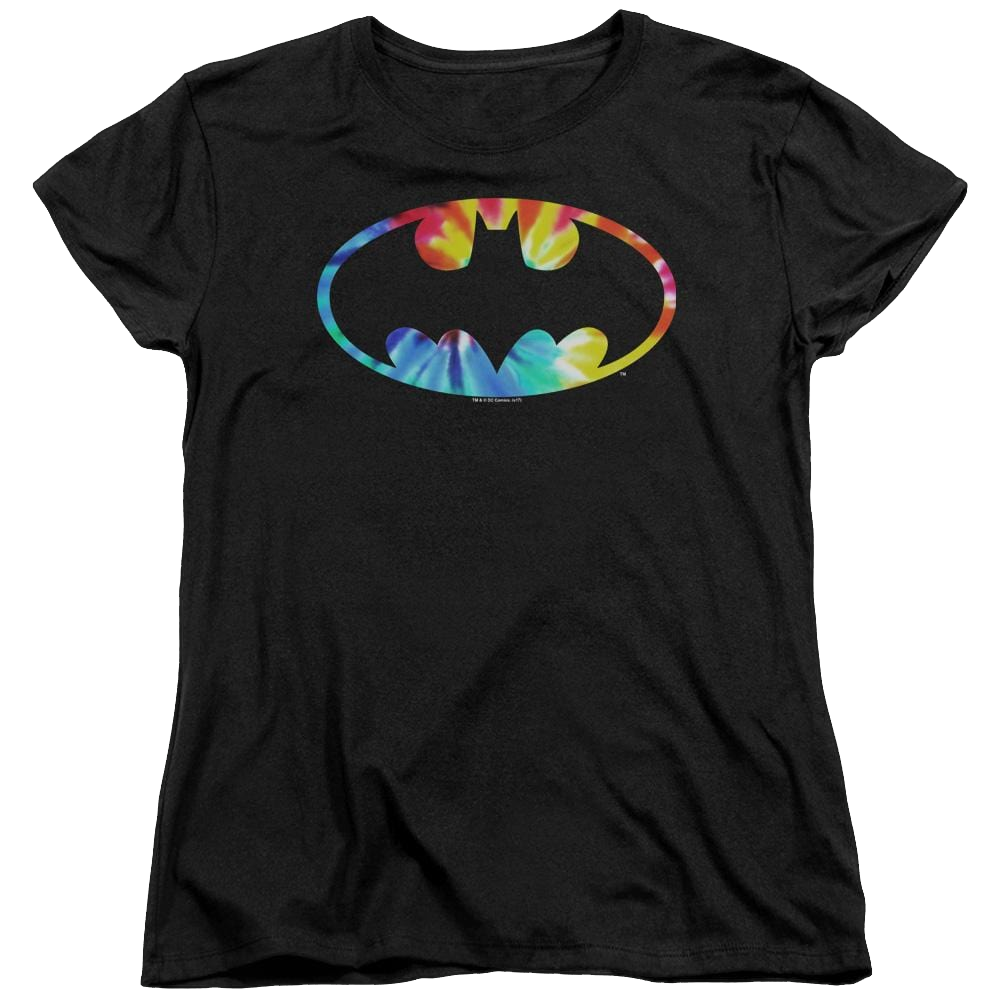 Batman Tie Dye Batman Logo - Women's T-Shirt