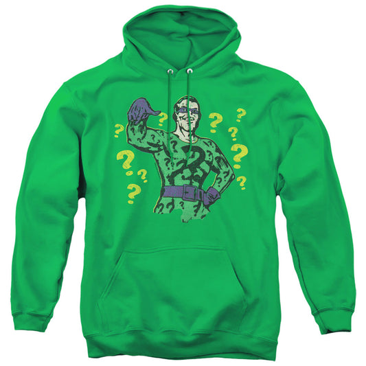 Batman Diseased Criminal Mens Hoodie Kelly Green
