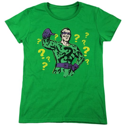 Batman Diseased Criminal Womens T Shirt Kelly Green Style001