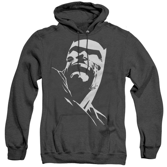 Batman Dkr Head Heather Mens Hoodie Black