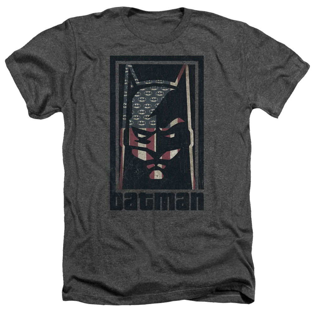 Batman American Batman - Men's Heather T-Shirt