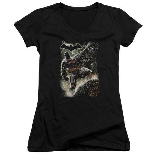 Batman Family - Juniors V-Neck T-Shirt