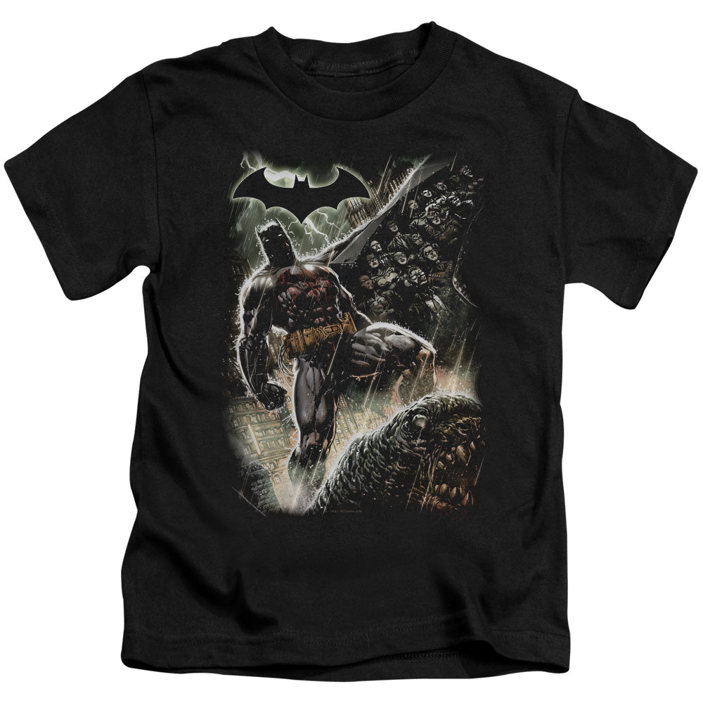 Batman Family Juvenile Kids Youth T Shirt Black