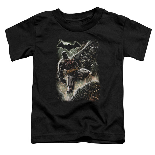 Batman Family Toddler Kids Youth T Shirt Black