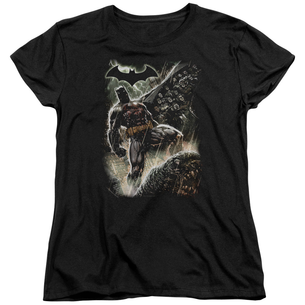 Batman Family Womens T Shirt Black
